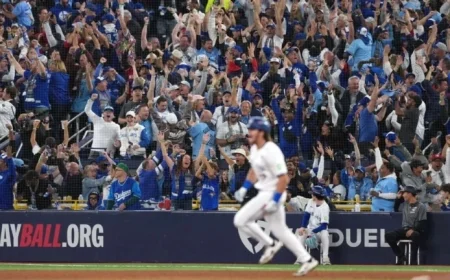 Toronto Ends 32-Year Wait with Thrilling Game 1 World Series Victory