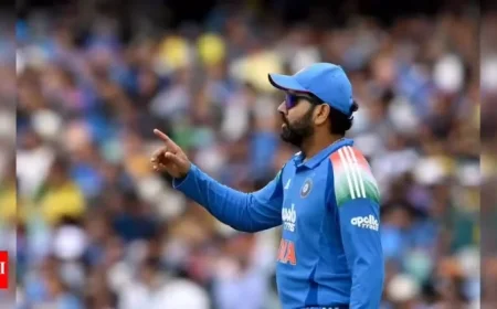 Rohit Sharma Scores Century, Joins Elite ODI Club