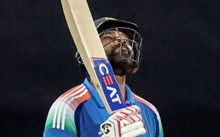 India vs Australia 3rd ODI: Rohit Scores Century, Kohli Surpasses Sangakkara