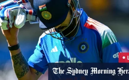 Kohli and Sharma Shine in Possible Last Stand in Australia