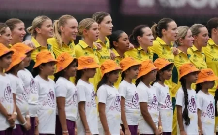 Australia Chooses to Bowl First Against South Africa in Women’s Cricket World Cup