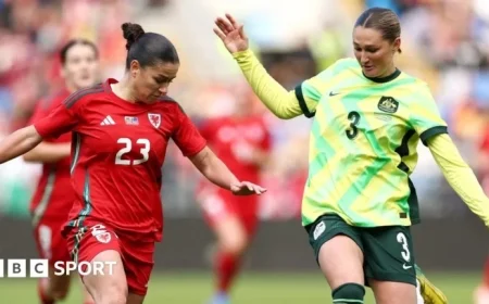 Wales vs Australia: Live International Friendly Updates and Broadcast Info