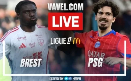 Brest vs PSG: Live Score Updates for Ligue 1 Clash