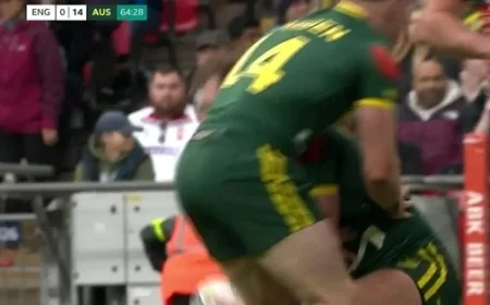 Angus Crichton Scores Second Try