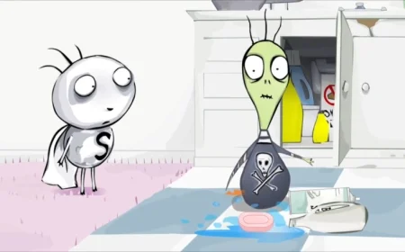 Reflecting on Tim Burton’s Eerie Superhero Animation ‘The World of Stainboy’