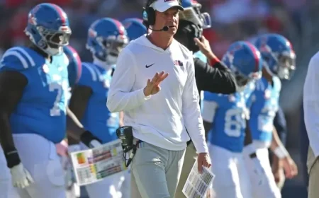 Oklahoma Fans Mock Lane Kiffin Florida Rumors with ‘Gator Chomp’ vs Ole Miss