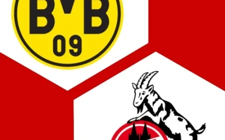 Live Updates: Borussia Dortmund vs 1. FC Köln, Bundesliga Matchday 8 2025/26