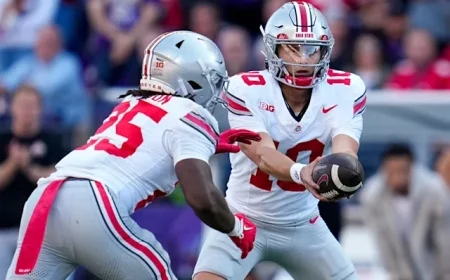 Ohio State football schedule 2025: dates, results and upcoming kickoff times after Week 9 bye