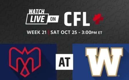 Week 21: Alouettes Face Blue Bombers in Crucial Matchup