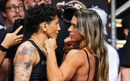UFC 321: Live Updates on Jandiroba vs. Dern Rematch