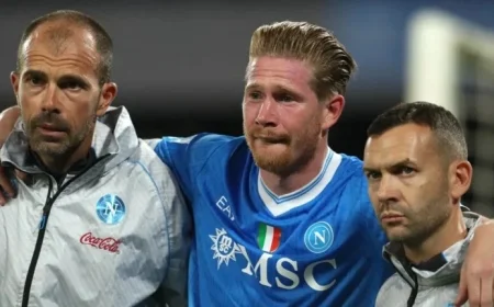 Napoli Triumphs Over Inter; De Bruyne Injured After Penalty