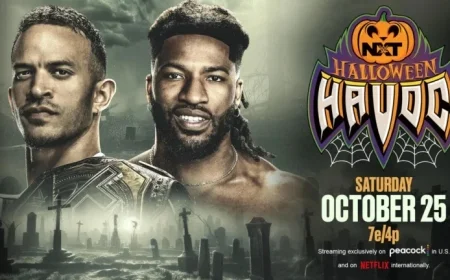 Ricky Saints Defends NXT Championship Against Trick Williams at Halloween Havoc 2025
