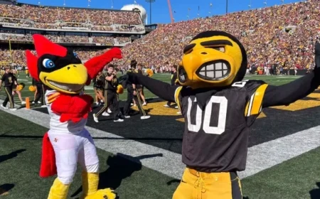 Iowa Hawkeyes Face Iowa State, UNI in Non-Conference Football Clashes