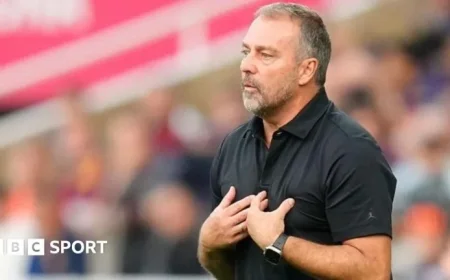 Barcelona: Hansi Flick Vows Behavior Change for Grandchildren Post-Girona Red Card