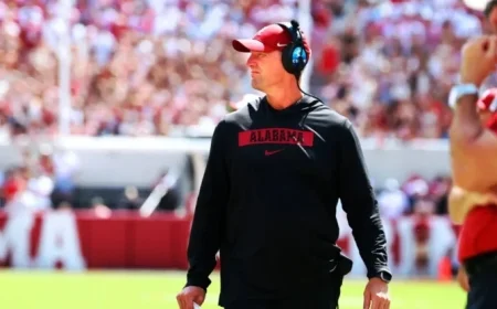 Kalen DeBoer Updates on Geno VanDeMark Ahead of South Carolina Game