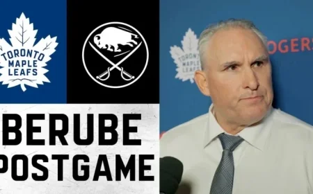 Craig Berube Analyzes Post-Game Performance Against Buffalo Sabres – Oct 24, 2025