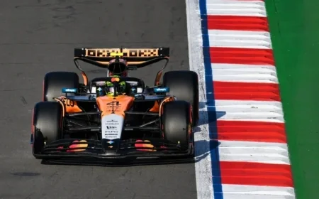 Norris Shines as Max Slips to Seventh; Alonso Suffers Mechanical Issues