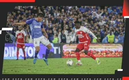 Millonarios Face Off Against Champions Santa Fe in Clásico 324 Showdown