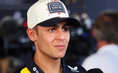 Lindblad Nervous but Positive After Successful FP1 Session in Mexico