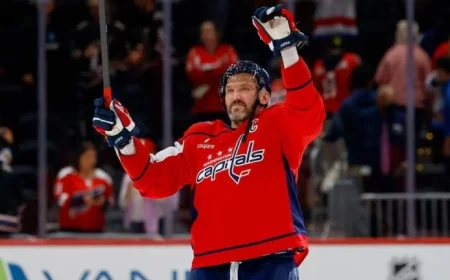 Ovechkin Reaches 1,500 NHL Games with Capitals, Showcasing Determination