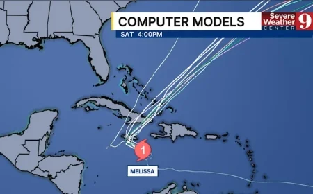 Jamaica hurricane warning: Melissa intensifies, life-threatening floods and days of impact expected