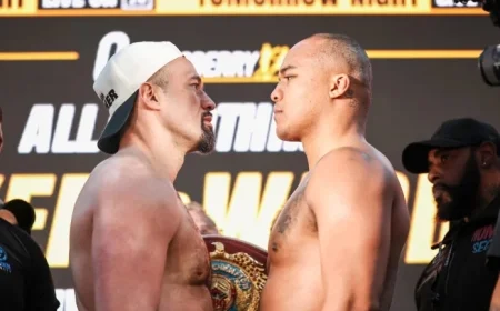 Joseph Parker vs Fabio Wardley: Stunning 11th-Round Stoppage Crowns Wardley Interim Champion and Usyk Mandatory