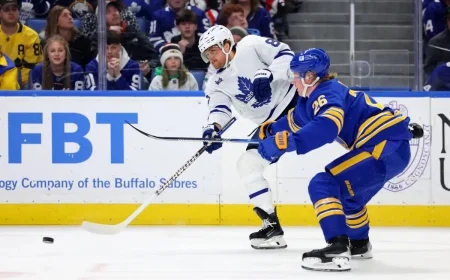 Sabres vs. Maple Leafs: Buffalo takes opener 5–3 behind Samuelsson brace; quick rematch in Toronto tonight