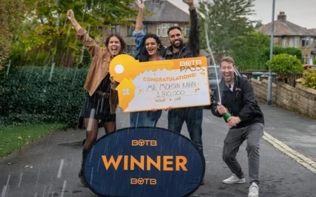 Delivery Driver Wins £810,000 Home and Car in BOTB Prize Draw