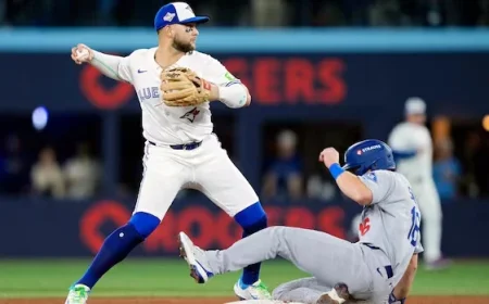 Bo Bichette Absent from Blue Jays’ World Series Game 2 Lineup