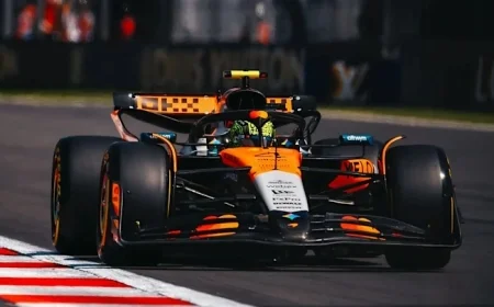 F1 qualifying results: Lando Norris storms Mexico GP pole as Ferrari locks out the chase