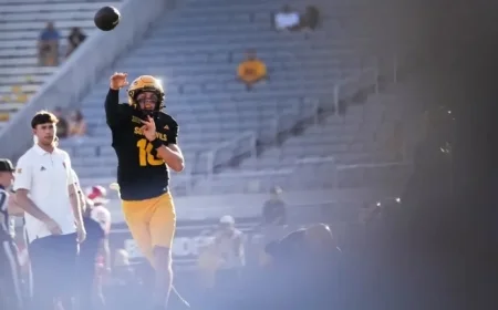 Sam Leavitt Exits ASU Game Early After Hard Hit in 1st Quarter