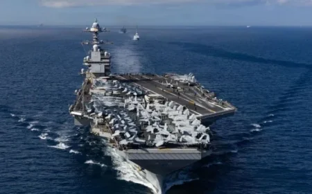 USS Gerald R Ford, Navy’s Lethal Carrier, Deployed to Caribbean