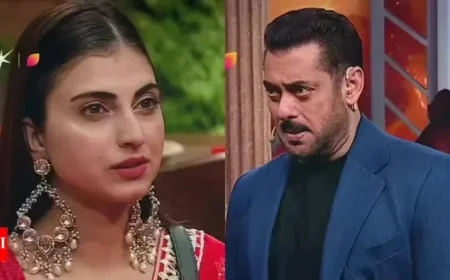 Salman Khan Warns Farrhana Bhatt Over ‘Naachnewali’ Remark on Bigg Boss 19