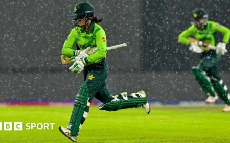 Rain Forces Abandonment of Sri Lanka vs Pakistan in Women’s Cricket World Cup 2025