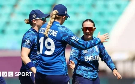 England vs New Zealand: Live Women’s Cricket World Cup 2025 Scores & Highlights