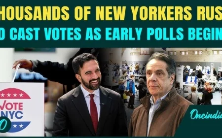 NYC mayoral election results & early voting: what to know right now