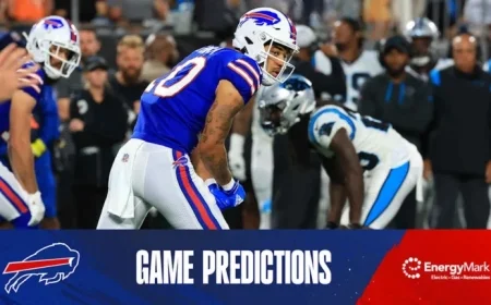 Week 8 Predictions: Buffalo Bills vs. Carolina Panthers Game