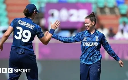England Dominates New Zealand to Close Women’s Cricket World Cup 2025 Group Stage