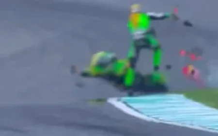 MotoGP: Noah Dettwiler Injured in Sepang Motorcycle Crash