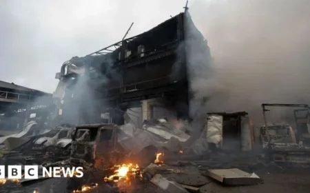 Russian Strikes on Kyiv Leave Three Dead, Say Ukrainian Officials