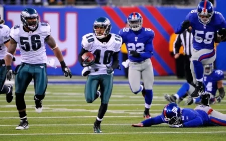 Infamous Punt Fuels Giants-Eagles Rivalry in NFL History
