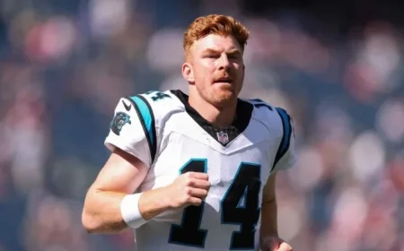 Panthers’ Dalton to Start as QB Against Bills