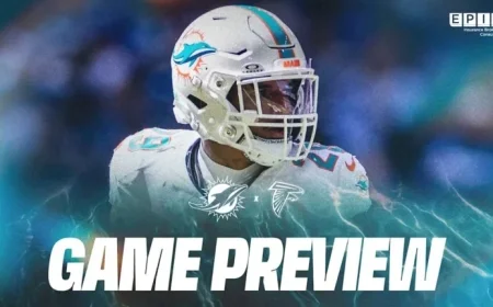 Miami Dolphins vs. Atlanta Falcons: Game Preview