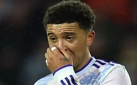 Bruno Fernandes and Marcus Rashford Rally Behind Jadon Sancho After Setback