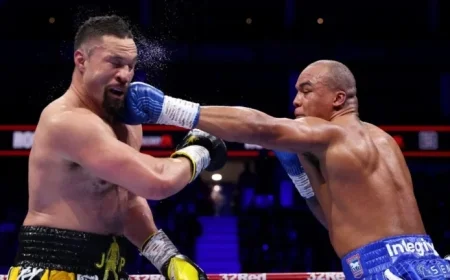 Parker Felt Strong Before Stoppage Against Wardley