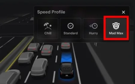 Regulators Focus on Tesla’s ‘Mad Max’ Mode for First Time