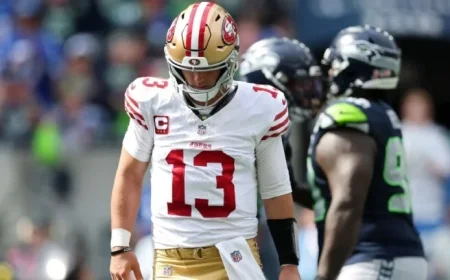 49ers’ Purdy, Pearsall Remain Sidelined Against Texans