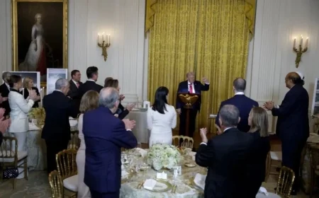 Trump Leverages Amazon, Google, Crypto Funds for Ballroom Project