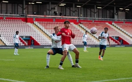 Manchester United U21s Dominate Tottenham with 4-1 Victory