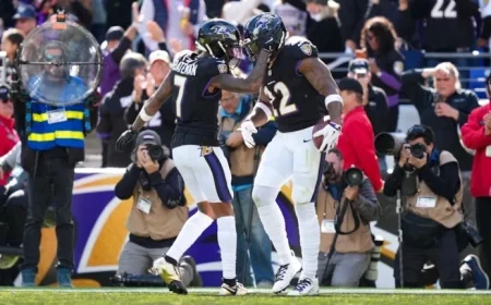 Ravens’ Derrick Henry Surpasses Walter Payton with 111th Rushing Touchdown